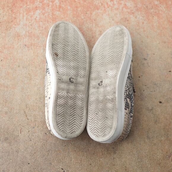 Vince Camuto Snake Print Slip On Sneakers Platform Skater Shoes Size 10 - Picture 7 of 12